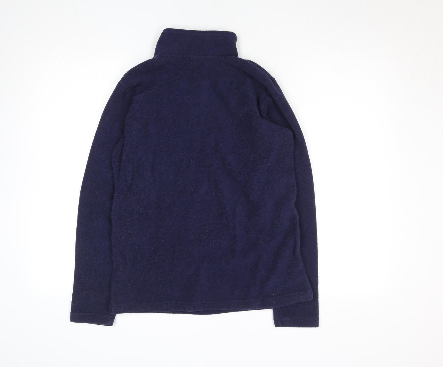 Freedom Trail Women's Blue Size 10 Fleece 1/4 Zip Pullover Top