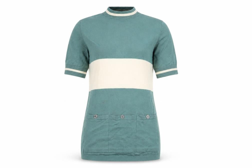 Juracycle Women’s Green Vintage Cycling Shift Dress XS