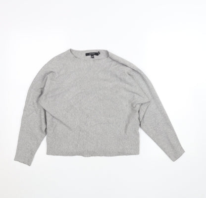 Karen Millen Women's Grey Knit Pullover Jumper XS