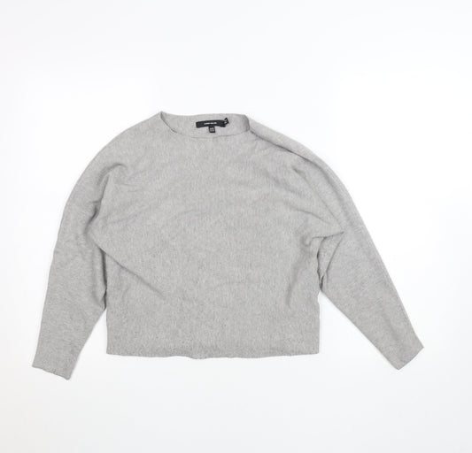 Karen Millen Women's Grey Knit Pullover Jumper XS