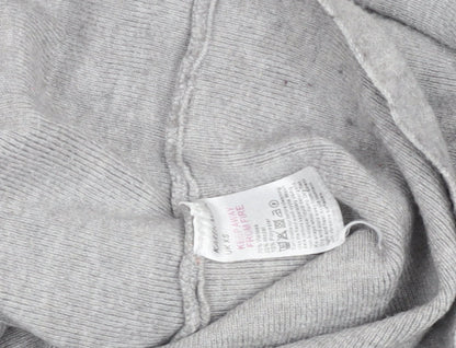 Karen Millen Women's Grey Knit Pullover Jumper XS