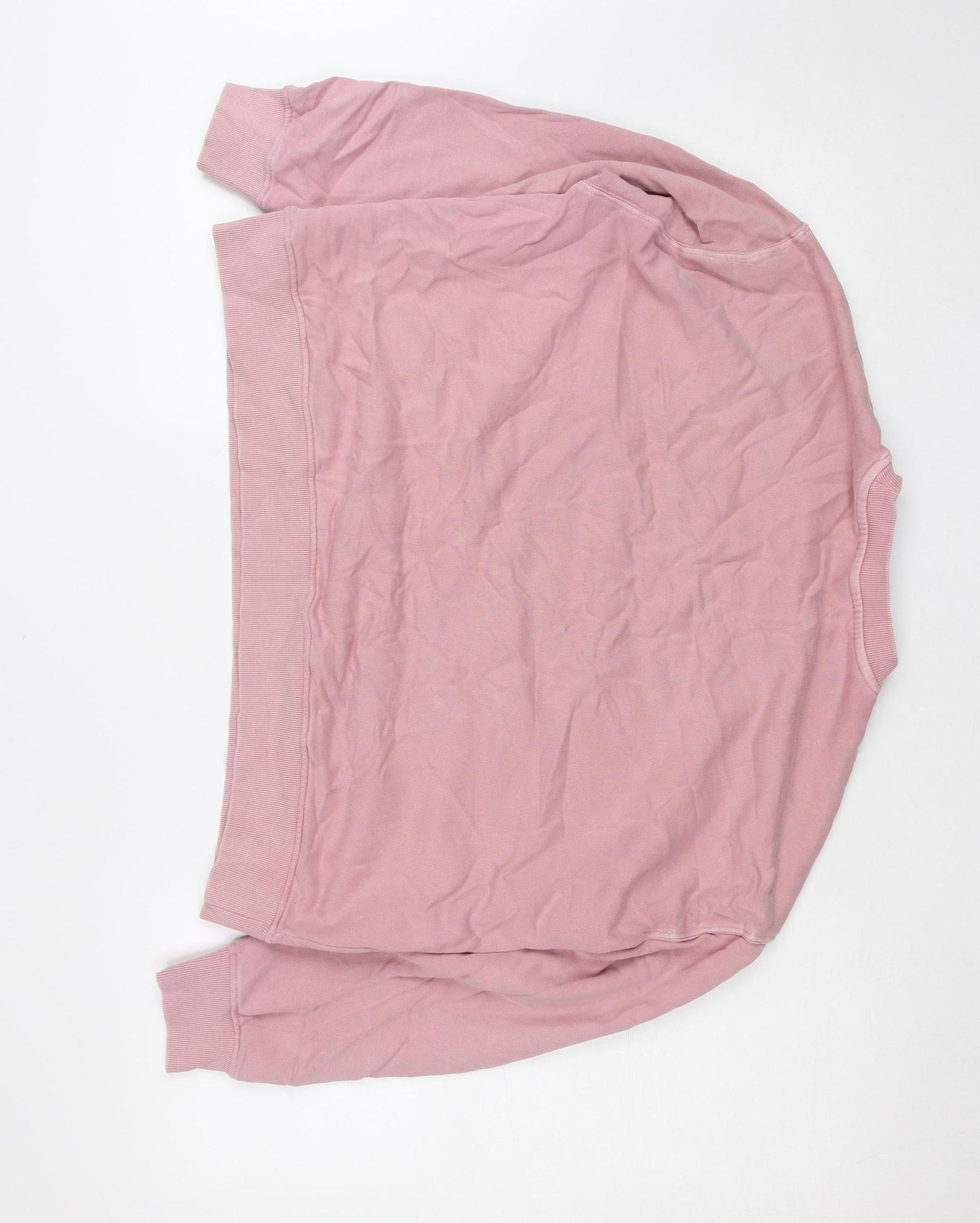 Marks and Spencer Women Pink Large New York City Cotton Sweatshirt