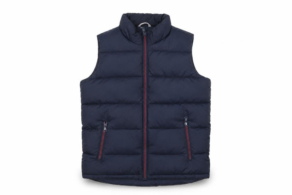 US Athletic Boys Blue 11 Years Padded Zip Bodywarmer Waistcoat