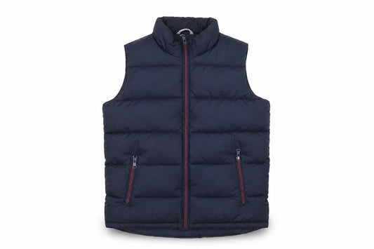 US Athletic Boys Blue 11 Years Padded Zip Bodywarmer Waistcoat