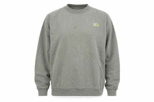 P.E Nation Womens Green Crew Neck Pullover Sweatshirt Size M Cotton