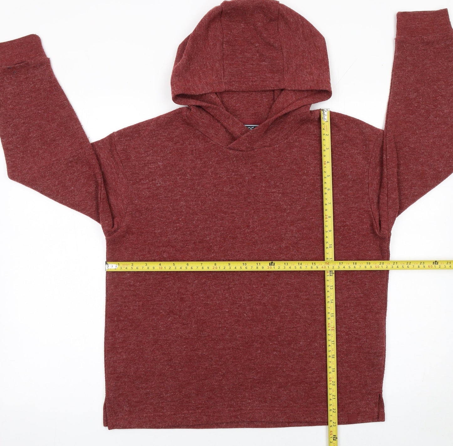 Regatta Women’s Red Hooded Pullover Jumper UK 12 Regular Fit