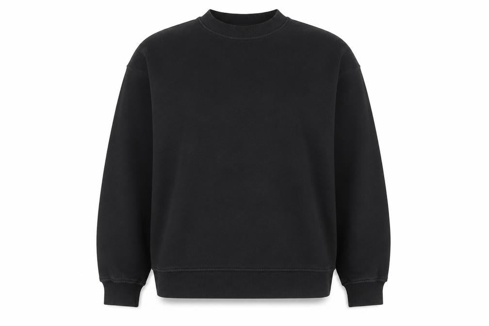 Primark Women Black Small Pullover Sweatshirt Crew Neck Long Sleeve
