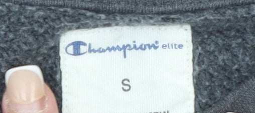 Champion Men's Grey Small Pullover Crew Neck Sweatshirt