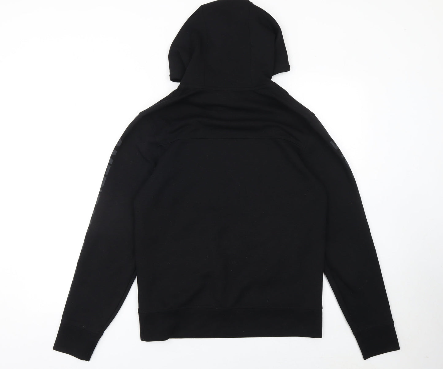 American Eagle Mens Black XS Pullover Hoodie with Logo Graphic