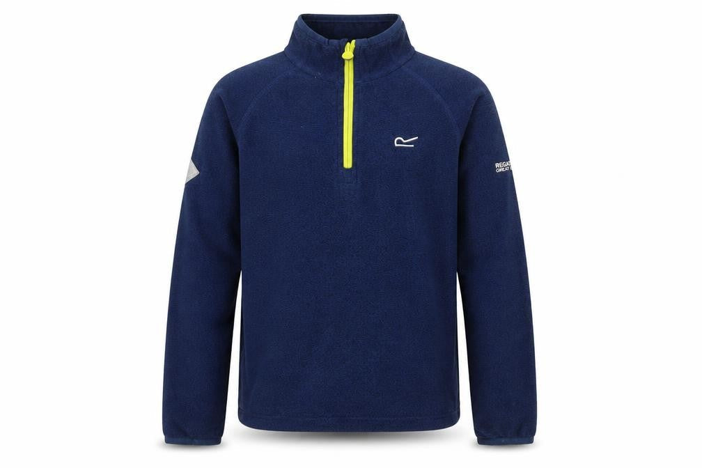 Regatta Boys Blue Fleece 1/4 Zip Outdoor Sweatshirt 11-12 Years