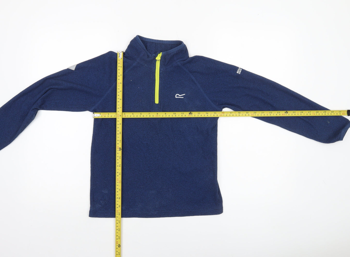 Regatta Boys Blue Fleece 1/4 Zip Outdoor Sweatshirt 11-12 Years