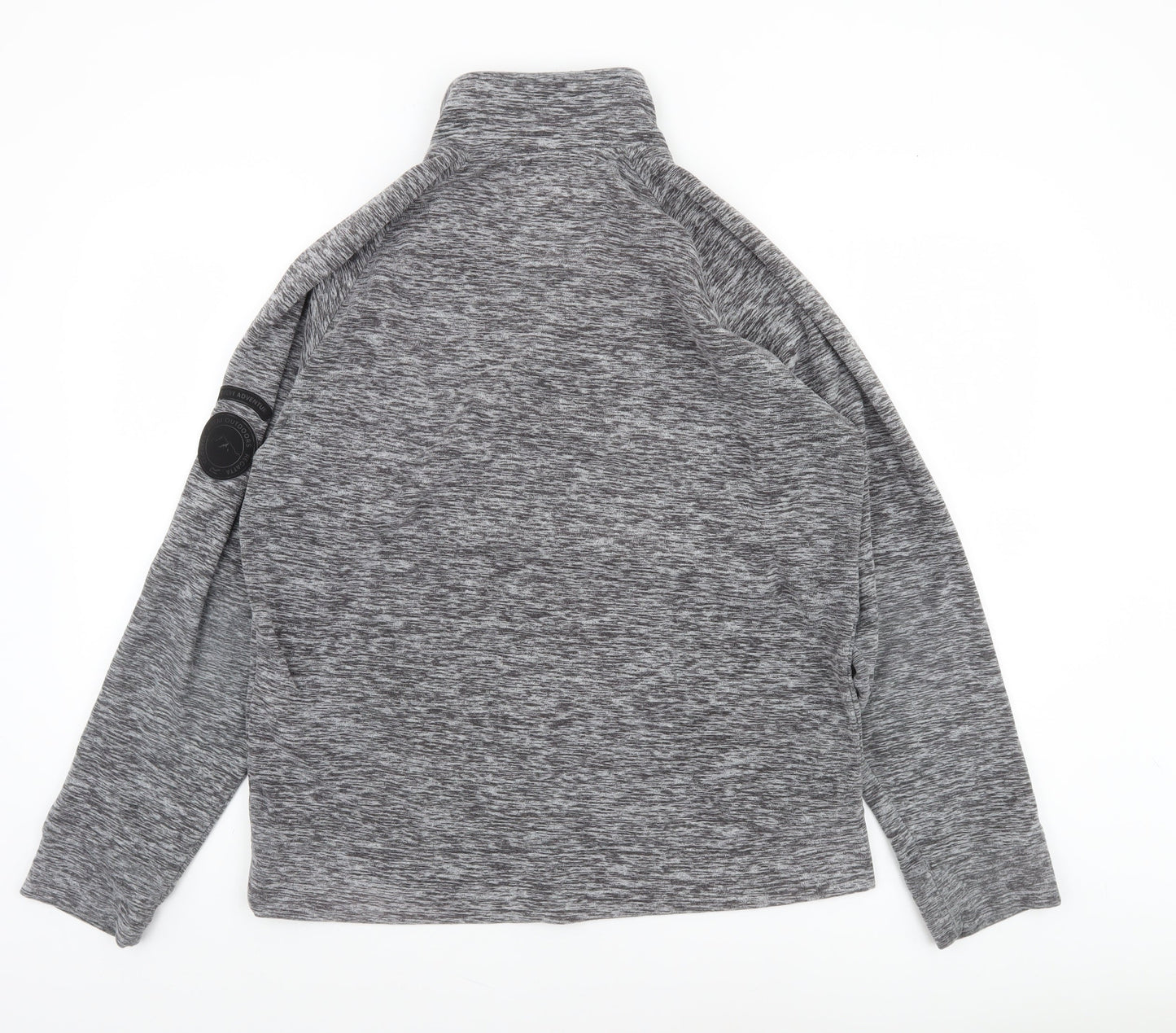 Regatta Men’s Grey Henley Fleece Outdoor Sweatshirt Size M