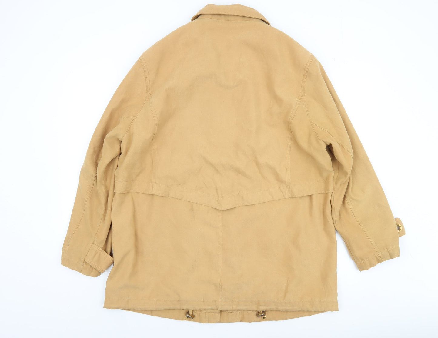 Marks and Spencer Women Beige Petite Size 18 Classic Mid-Length Coat