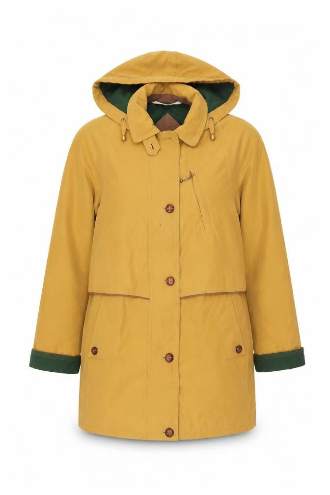 Marks & Spencer Women Brown Hooded Parka Jacket Size 8