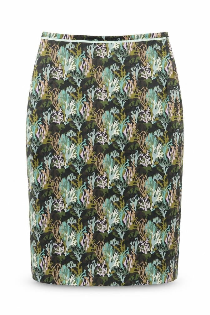 Avoca Anthology Women’s Multicoloured Cotton Pencil Skirt Size S