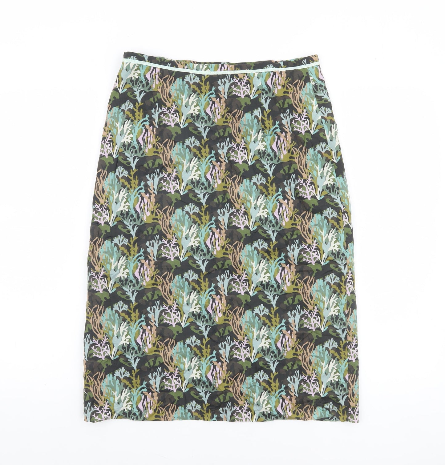 Avoca Anthology Women’s Multicoloured Cotton Pencil Skirt Size S