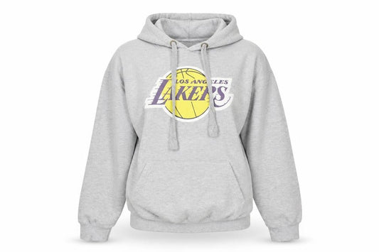 Outerstuff Women Grey Los Angeles Lakers Hoodie M Pullover Hooded Sweatshirt