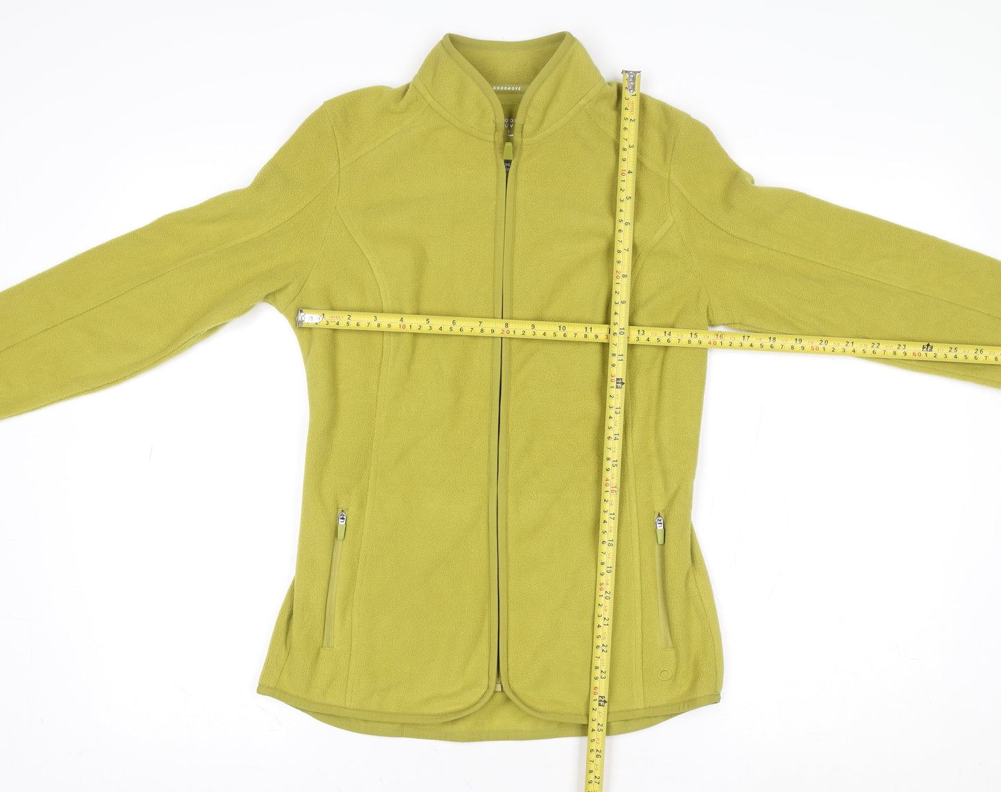 Marks and Spencer Goodmove Green Fleece Full Zip Jacket S