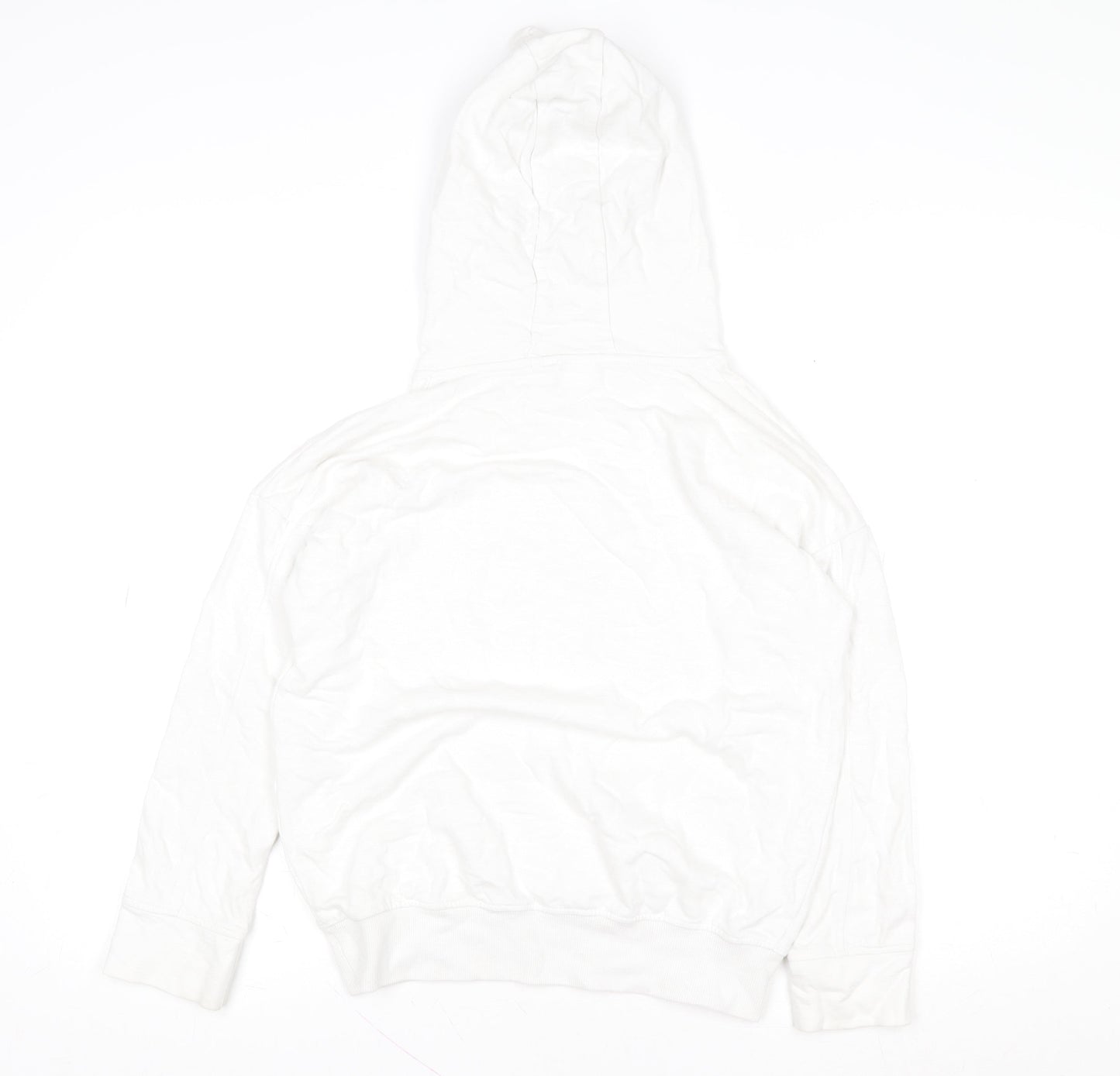 Next Girls White 11 Years Pineapple Print Cotton Pullover Hoodie