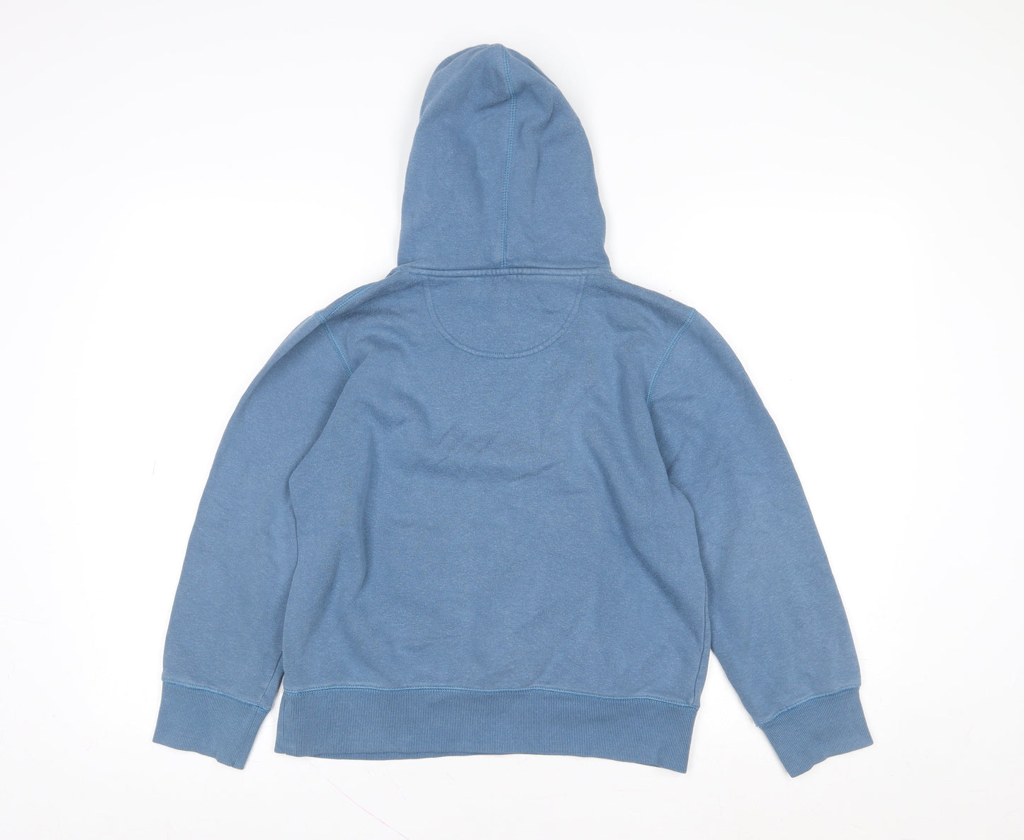 Converse Boys Blue Pullover Hoodie 10-12 Years Graphic Print Cotton Blend