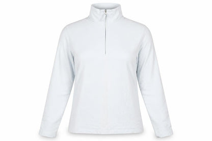 TAGG Women's Blue 1/4 Zip Lightweight Cotton Blend Activewear Jacket S