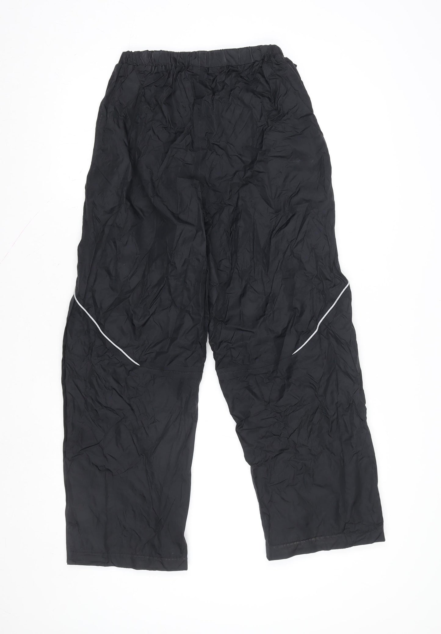 Berghaus Boys Black 13 Years Waterproof Rain Trousers Elastic Waist