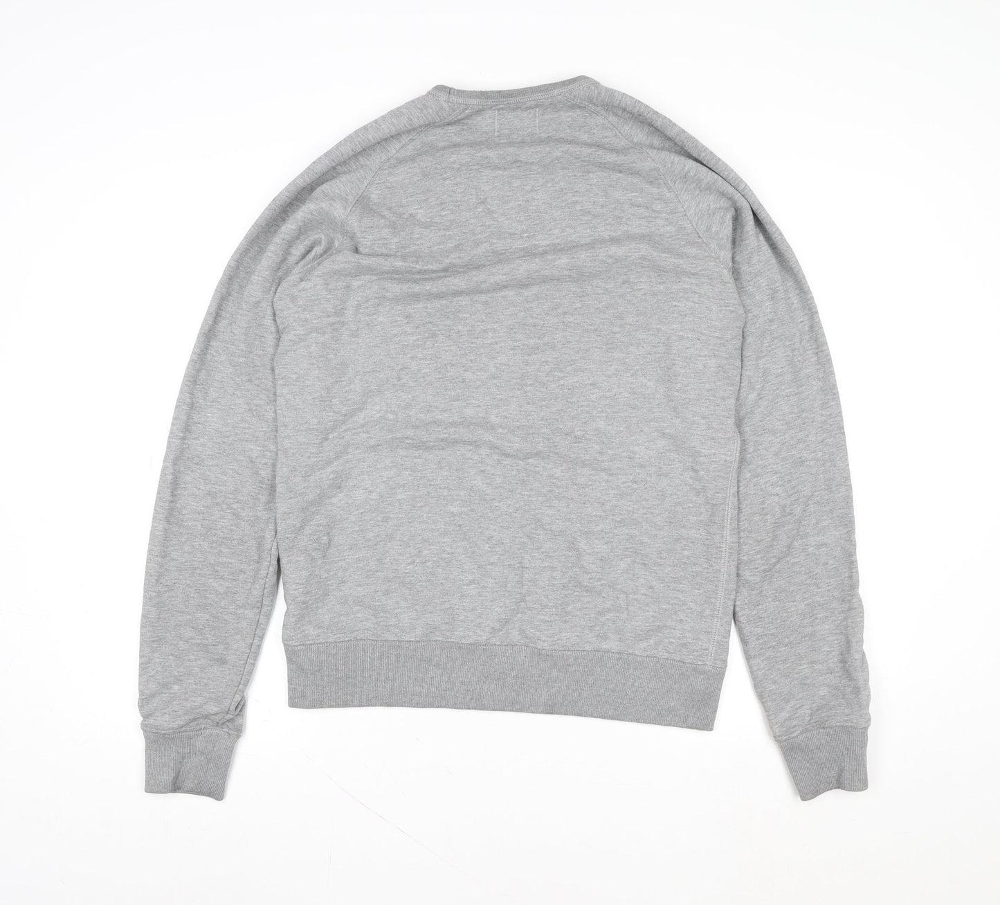 Replay Womens Grey Cotton Blend Pullover Sweatshirt L