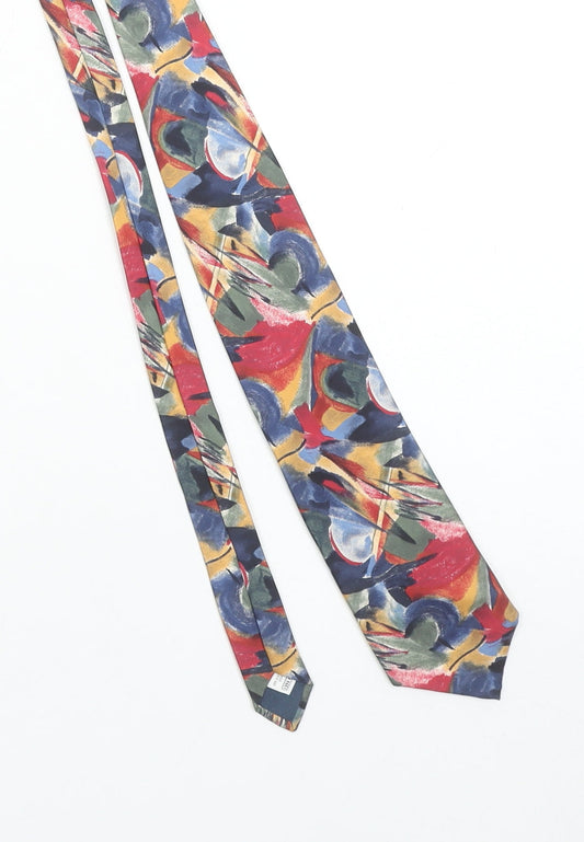 Marks and Spencer Men's Multicoloured Silk Designer Tie