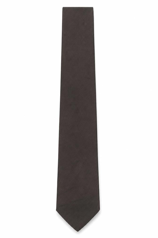 Tie Rack Men’s Brown Striped Silk Designer Tie One Size