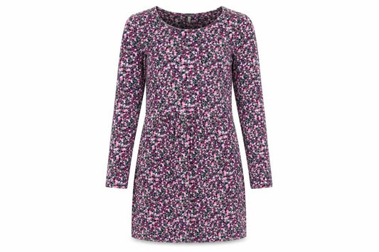 Joules Women’s Multicoloured Floral Shift Dress Size 6 Long Sleeve