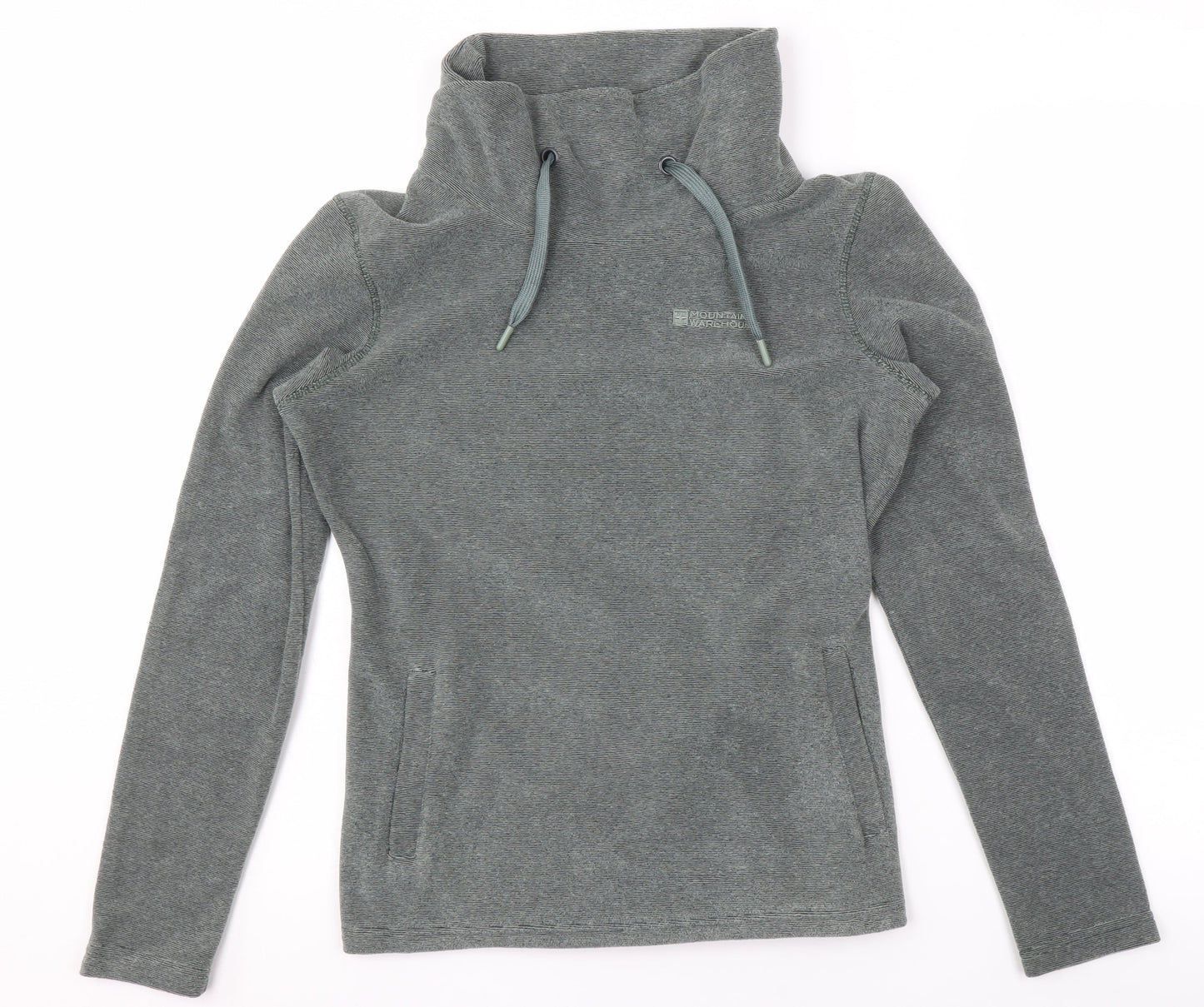 Mountain Warehouse Women’s Grey Pullover Sweatshirt UK 8 Funnel Neck