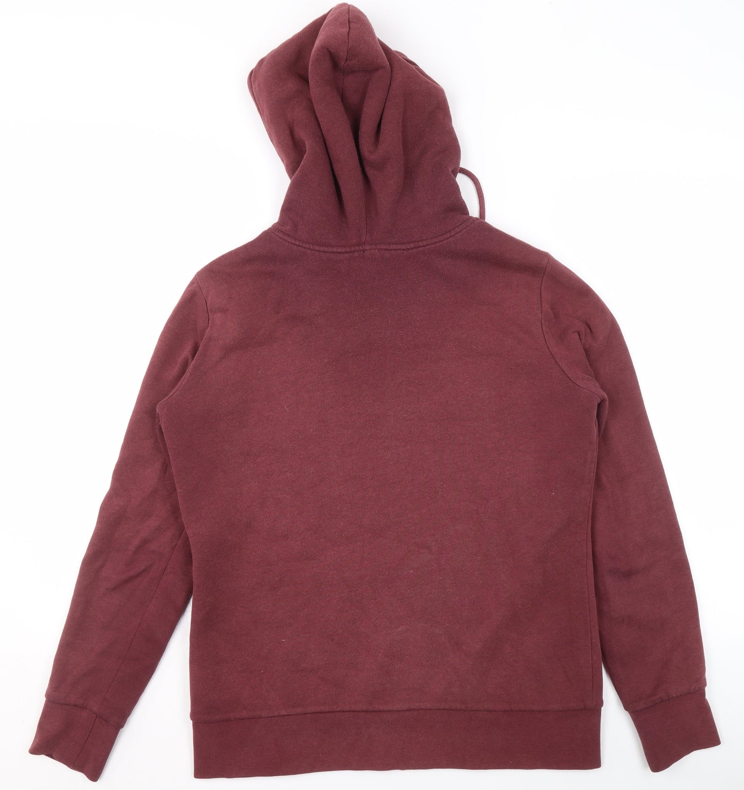 Vans Women’s Red Hooded Fleece Lined Zip Jacket Size S