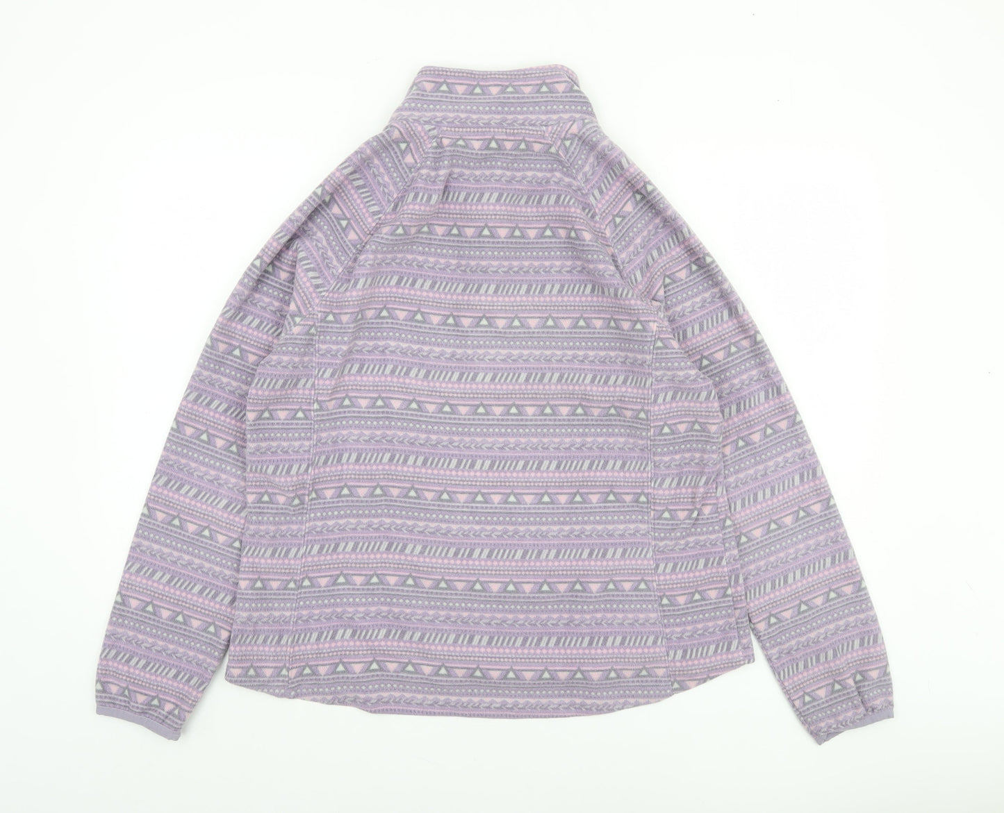 Outdoor Products Women’s Purple Fleece 1/4 Zip Pullover Sweatshirt L