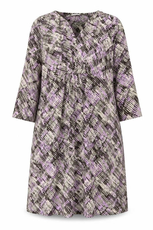 Marks & Spencer Women’s Multicoloured A-Line Jersey Dress Size 16