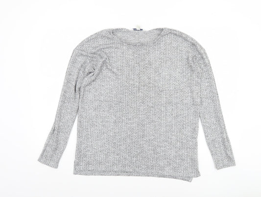 American Eagle Outfitters Women’s Grey Knit Long Sleeve Top Size S