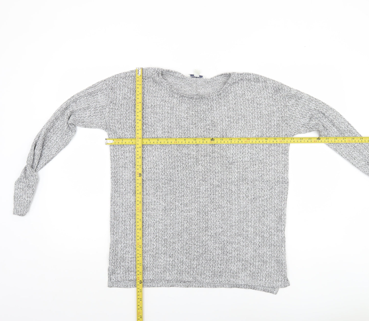 American Eagle Outfitters Women’s Grey Knit Long Sleeve Top Size S