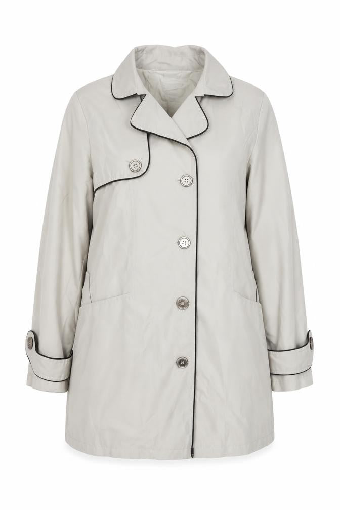 La Redoute Women’s Beige Mid-Length Trench Coat UK 14
