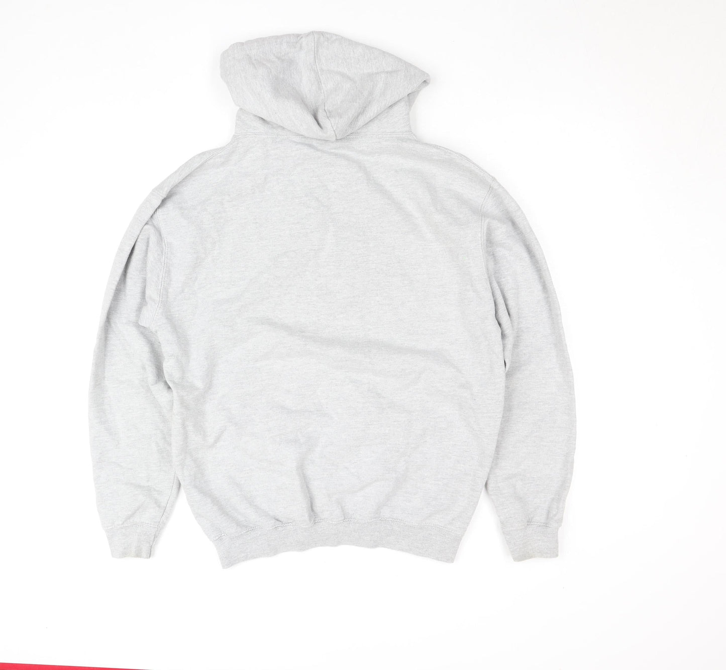 Just Hoods Anime One Piece Grey Hoodie Women M Pullover Cotton Blend