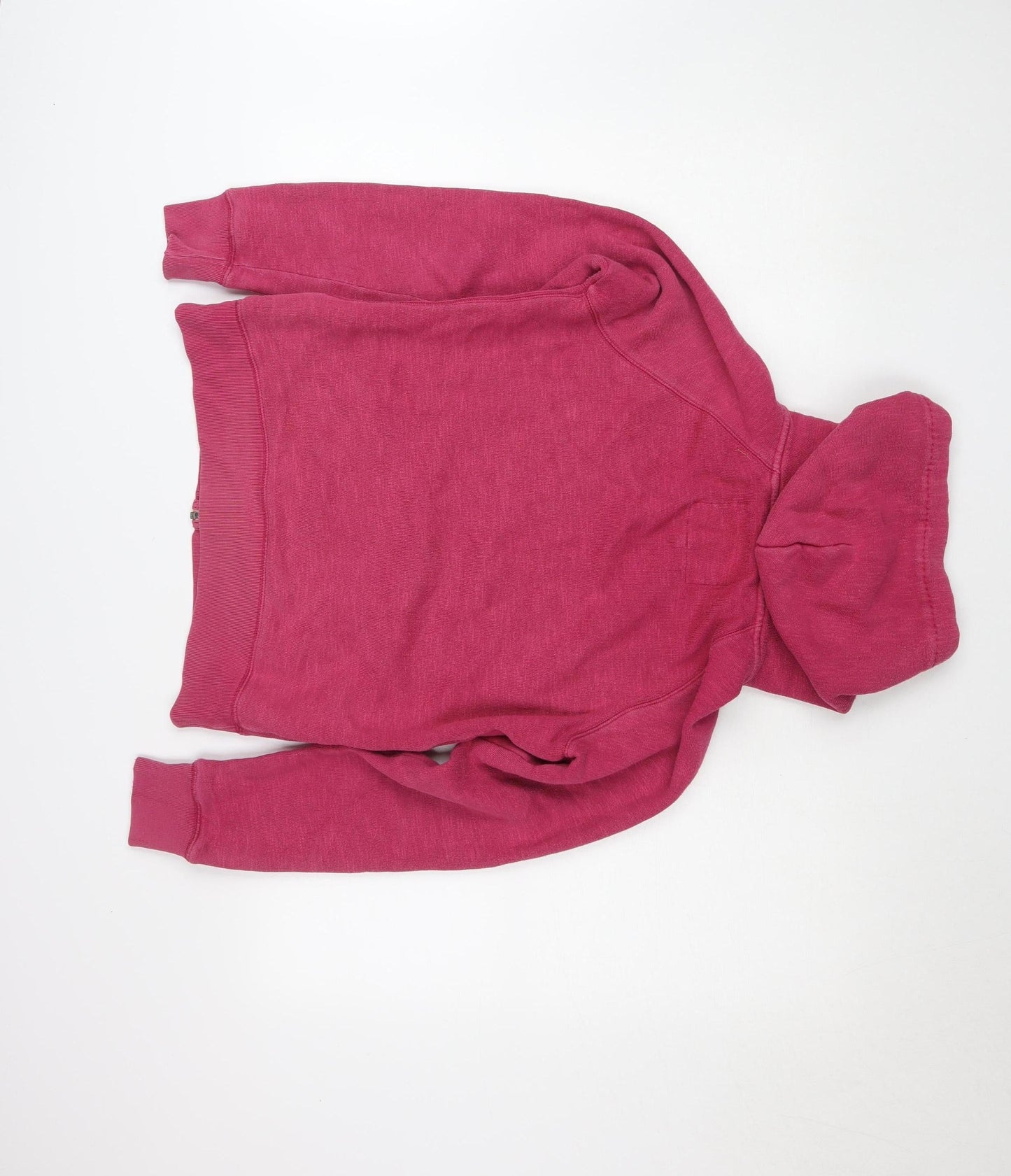 Jack Wills Womens Pink Full Zip Hoodie UK 10 Cotton Blend Casual