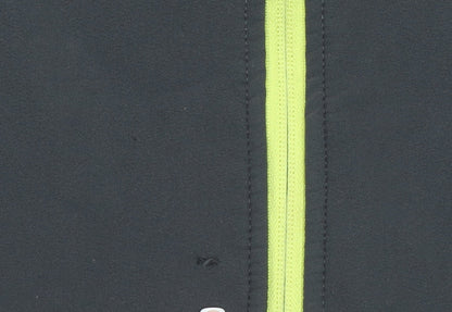 Additional view of Regatta boys’ black softshell jacket 9-10 years zip lightweight outdoor