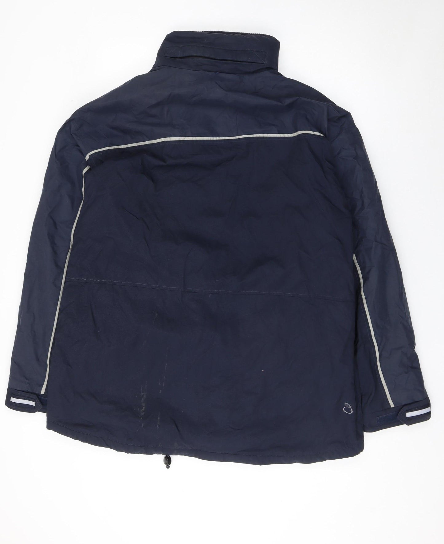 PlayStation Men’s Blue XL Parka Jacket Water Resistant Windproof