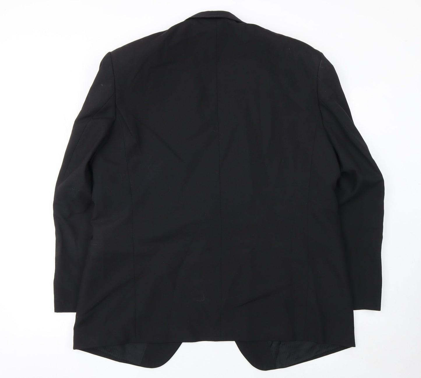 Varteks Men’s Black 46 Regular Wool Shawl Lapel Jacket