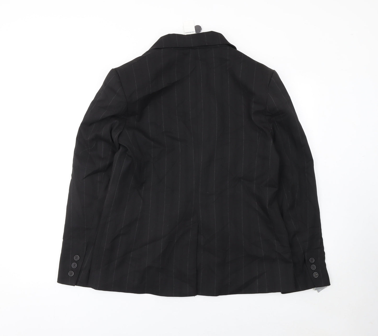 Atmosphere Womens Black Pinstripe Blazer UK 16 Single-Breasted Jacket