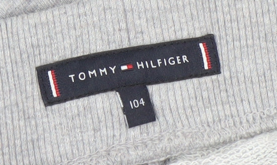Tommy Hilfiger Boys Grey 4 Years Jogger Sweatpants Drawstring Trousers