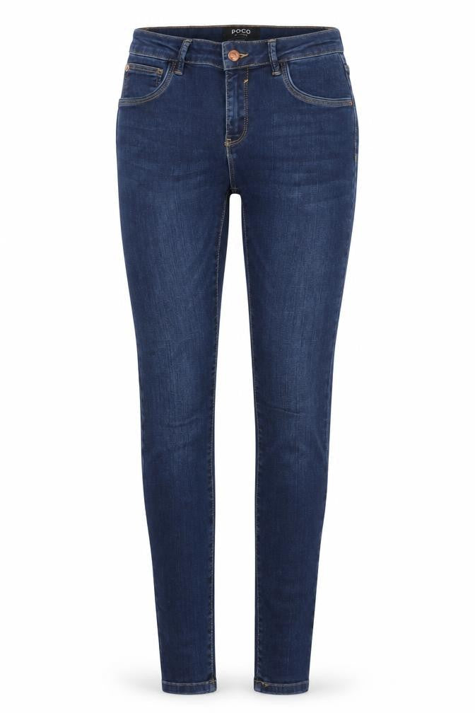 POCO by Pippa Women's Blue Skinny Jeans Size 8R The Slimmer
