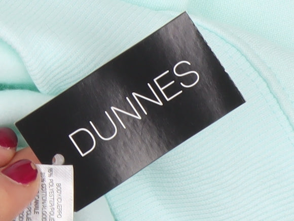 Dunnes Girls Blue Wellness Floral Graphic Pullover Sweatshirt 3-4 Years