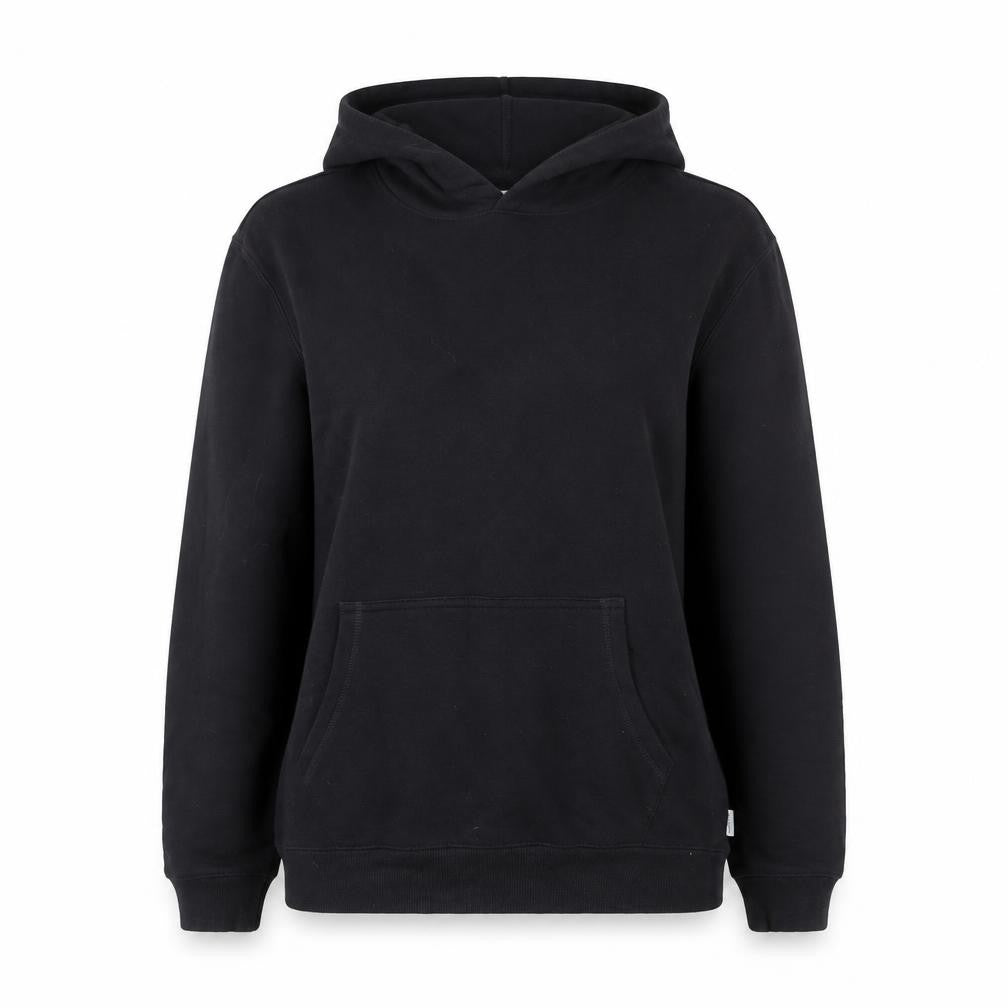 Easy Women’s Black Pullover Hoodie Large Cotton Blend Casual