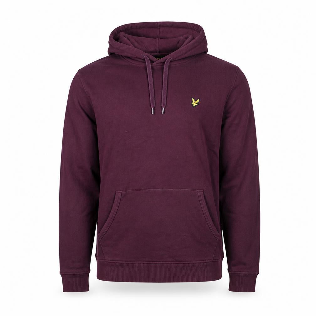 Lyle & Scott Men’s Purple Organic Cotton Hoodie Size M Pullover