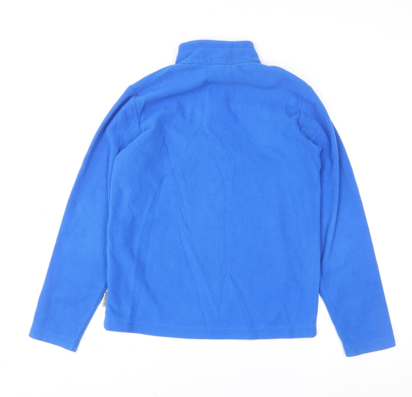 Quechua Boys Blue Fleece 1/4 Zip Sweatshirt 12 Years Lightweight Pullover