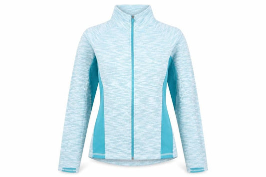 Tek Gear Womens Blue Full Zip Sweatshirt Medium Polyester Activewear